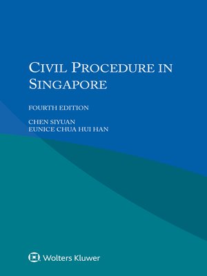 cover image of Civil Procedure in Singapore